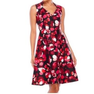 Kate Spade black floral dress 6